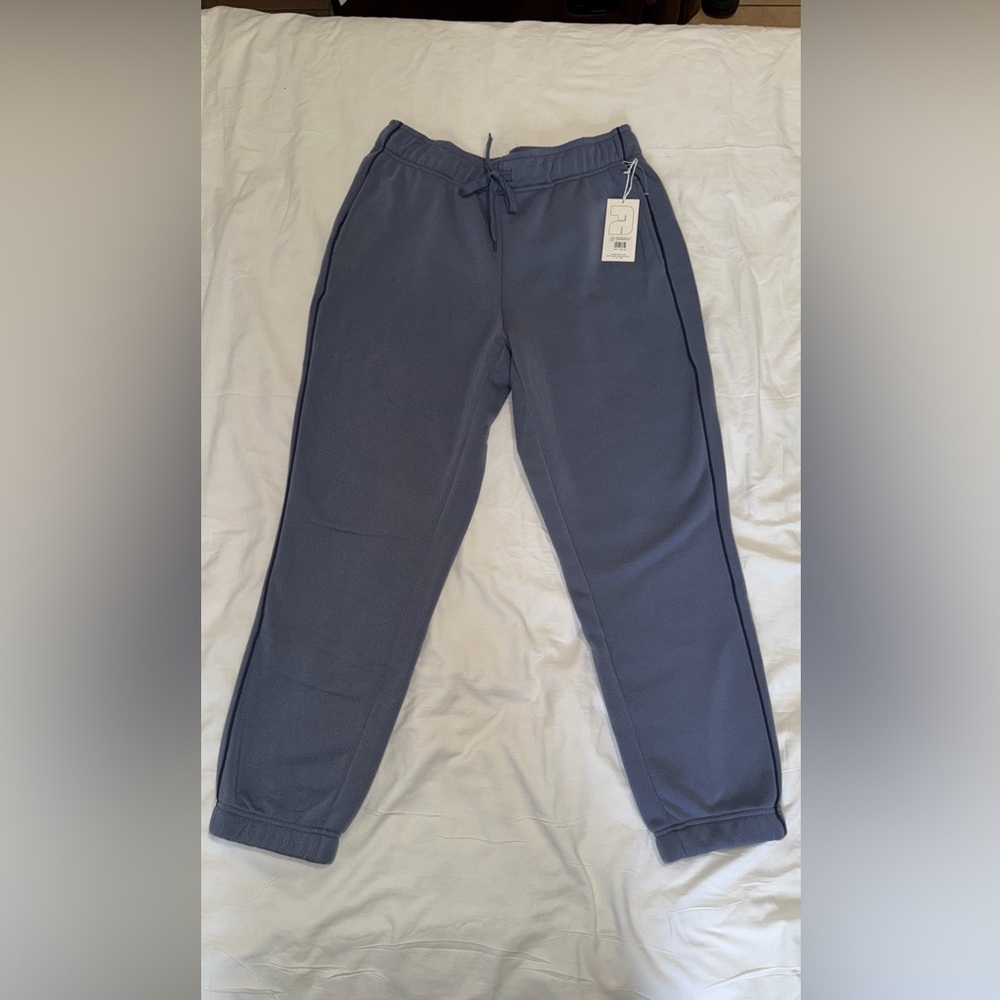 NWT FIT COLLECTIVE Blue Jogger Pants SIZE L